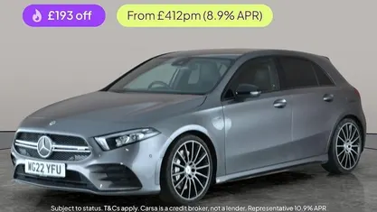 Grey Used 2022 Mercedes A35 AMG Executive Hatchback | £23,986 (Fair price)