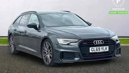 Used Audi A6 Black Edition 245 HP (180 kW) 2019 Grey Estate