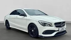 White Used 2017 Mercedes CLA220 AMG line Sedan | £14,980 (Fair price)