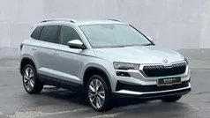 Brilliant silver metallic Used 2024 Skoda Karoq SE L SUV | £20,050 (Good price)