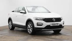 White Used 2021 VW T-Roc Cabriolet Design Cabriolet | £21,795 (Fair price)