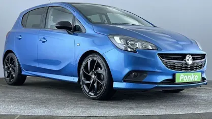 Used Vauxhall Corsa SRi 75 HP (55 kW) 2018 Blue Hatchback