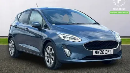 Used Ford Fiesta Trend 95 HP (69 kW) 2020 Blue Hatchback