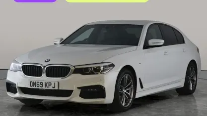 Begagnad BMW 520 M Sport 190 HK (139 kW) 2019 Vit Sedan