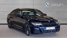 Blue Used 2022 BMW 545e M Sport Sedan | £38,150 (Fair price)