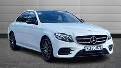 White Used 2020 Mercedes E220 AMG line Sedan | £23,695