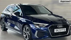 Blue Used 2023 Audi A3 S-Line Hatchback | £24,595 (Fair price)