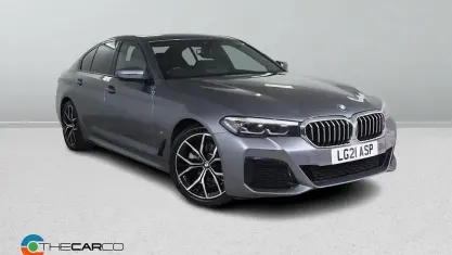 Used BMW 520 M Sport 190 HP (139 kW) 2021 Blue Sedan