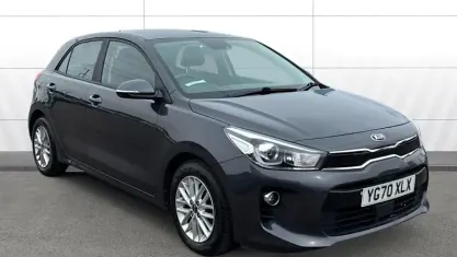 Used Kia Rio 101 HP (74 kW) 2020 Grey Hatchback