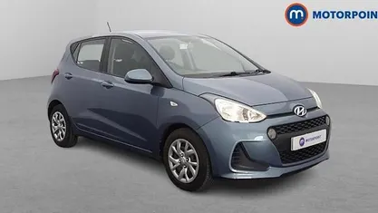 Used Hyundai i10 SE 67 HP (49 kW) 2019 Blue Hatchback