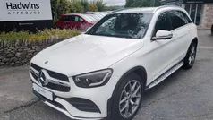 White Used 2021 Mercedes GLC300 AMG Line Premium SUV | £33,495 (Fair price)