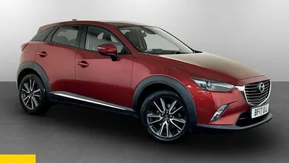 Red Used 2017 Mazda CX-3 Inclusive SUV | £8,895 (Good price)