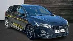 Black Used 2022 Ford Focus ST-Line Hatchback | £13,882 (Fair price)