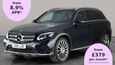Blue Used 2018 Mercedes GLC250 AMG Line Premium Estate | £20,197 (Fair price)