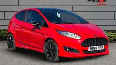 Red Used 2017 Ford Fiesta ST-Line Hatchback | £7,495 (Fair price)