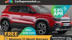 Red Used 2024 Jeep Avenger EV Summit SUV | £18,797 (Fair price)