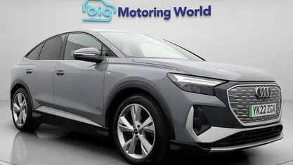 Used Audi Q4 Sportback e-tron S-Line 125 kW (170 HP) 2022 Grey SUV