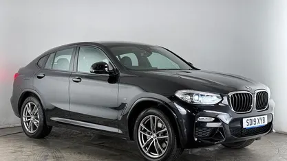 Used BMW X4 M Sport 190 HP (139 kW) 2019 Black SUV