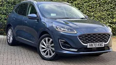 Blue Used 2021 Ford Kuga Vignale SUV | £21,299 (Fair price)