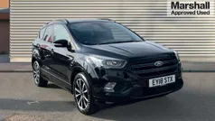 Black Used 2018 Ford Kuga ST-Line SUV | £13,384 (Fair price)