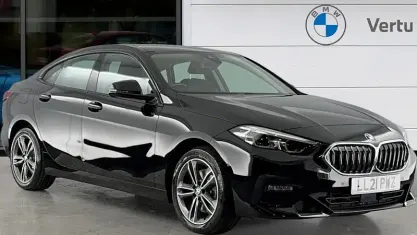 Used BMW 218 Sport Line 136 HP (100 kW) 2021 Black Coupe