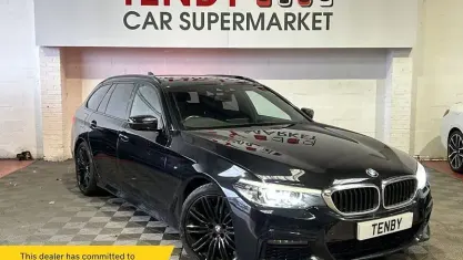 Used BMW 520 M Sport 190 HP (139 kW) 2019 Black Estate