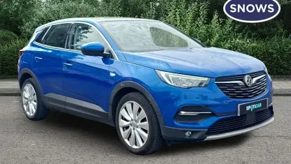 Used Vauxhall Grandland X Elite 131 HP (96 kW) 2020 Blue SUV