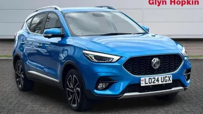 Used MG ZS Exclusive 106 HP (77 kW) 2024 Blue SUV