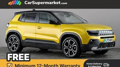 Used Jeep Avenger 114 kW (156 HP) 2023 Yellow/black SUV