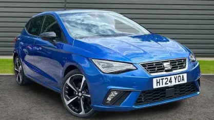 Used Seat Ibiza FR Sport 116 HP (85 kW) 2024 Blue Hatchback