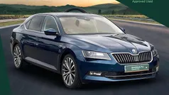 Lava blue metallic Used 2017 Skoda Superb Hatchback | £16,803 (Fair price)