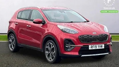 Used Kia Sportage GT-Line 136 HP (100 kW) 2019 Red SUV