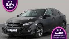 Black Used 2021 Honda Civic SR Hatchback | £13,894 (Fair price)