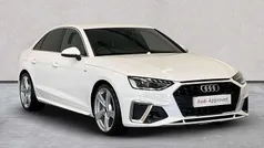 White Used 2022 Audi A4 S-Line Sedan | £23,535 (Fair price)