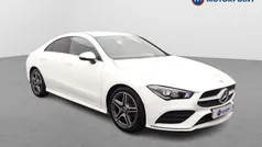 White Used 2022 Mercedes CLA180 AMG line Sedan | £23,649 (Good price)