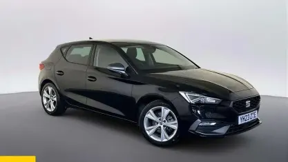 Used Seat Leon FR 131 HP (96 kW) 2023 Black Hatchback