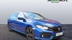 Blue Used 2018 Honda Civic SR Hatchback | £11,495 (Fair price)