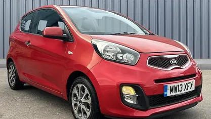 Used Kia Picanto City 69 HP (50 kW) 2012 Red Hatchback