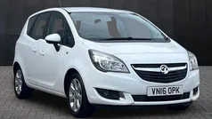 White Used 2016 Vauxhall Meriva MPV | £4,695 (Fair price)