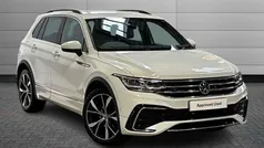 White Used 2022 VW Tiguan R-line SUV | £28,650 (Fair price)
