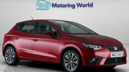 Used Seat Ibiza SE Technology 95 HP (69 kW) 2023 Red Hatchback