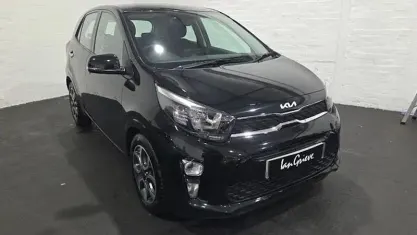 Begagnad Kia Picanto 67 HK (49 kW) 2023 Svart Halvkombi