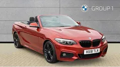 Orange Used 2018 BMW 218 M Sport Cabriolet | £11,720 (Fair price)