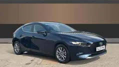 Blue Used 2022 Mazda 3 Hatchback | £15,624 (Fair price)