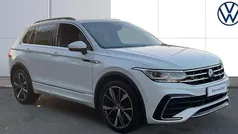 White Used 2022 VW Tiguan R-line SUV | £27,741 (Fair price)