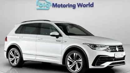 Used VW Tiguan R-line Edition 150 HP (110 kW) 2023 White SUV