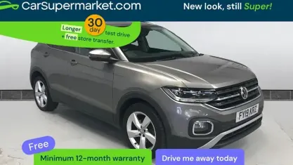 Używany VW T-Cross SEL 116 KM (85 kW) 2019 Szary SUV
