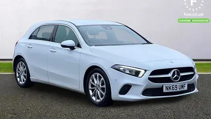 Used Mercedes A180 Active 116 HP (85 kW) 2019 White Hatchback