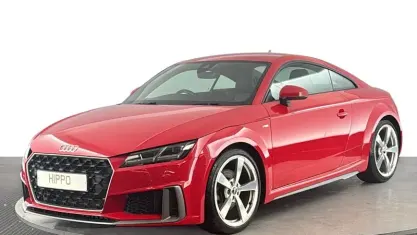 Usado Audi TT S-Line 245 CV (180 kW) 2022 Rojo Coupe