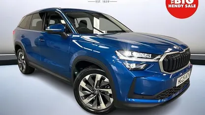 Race blue metallic Used 2025 Skoda Kodiaq SE L SUV | £33,499 (Fair price)